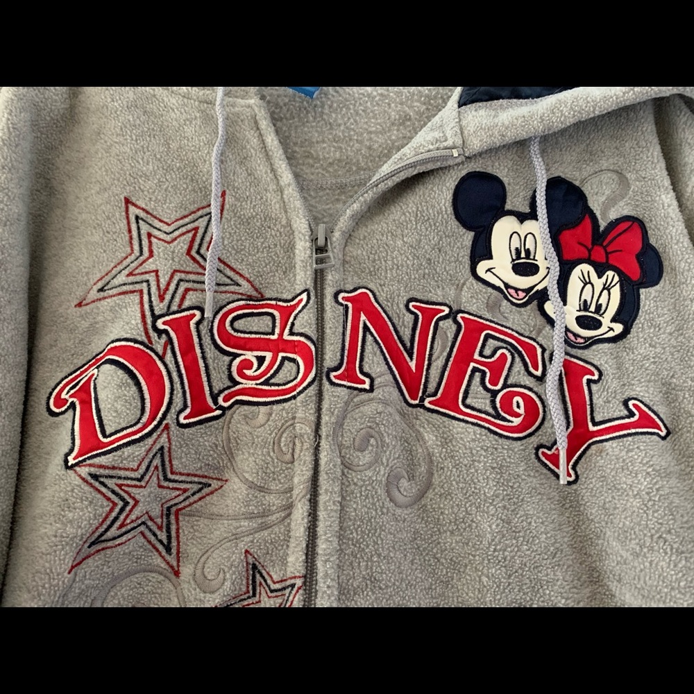 Women’s Disney Hoodie size Xl Fleece Zip